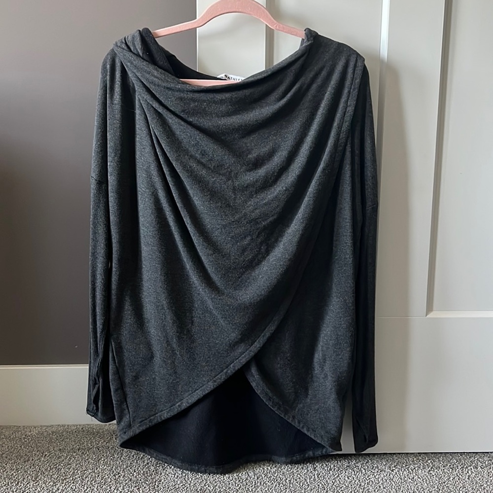 Athleta Purana Wrap Sweatshirt